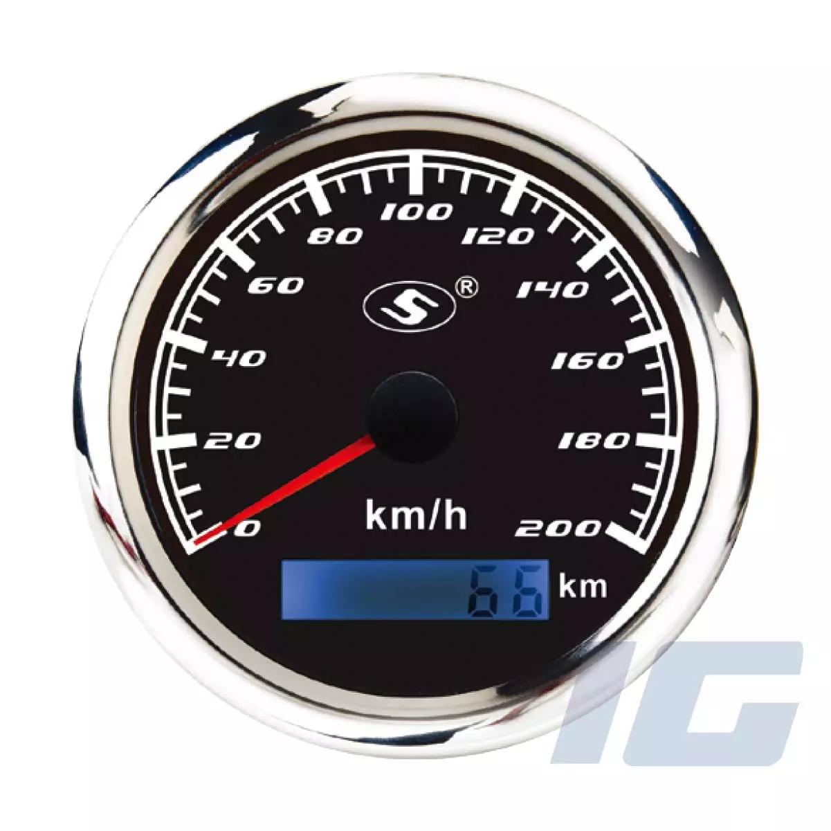PRO Series 85mm Aftermarket Gauge - Speedometer With Odometer for Car, Truck, Automobile